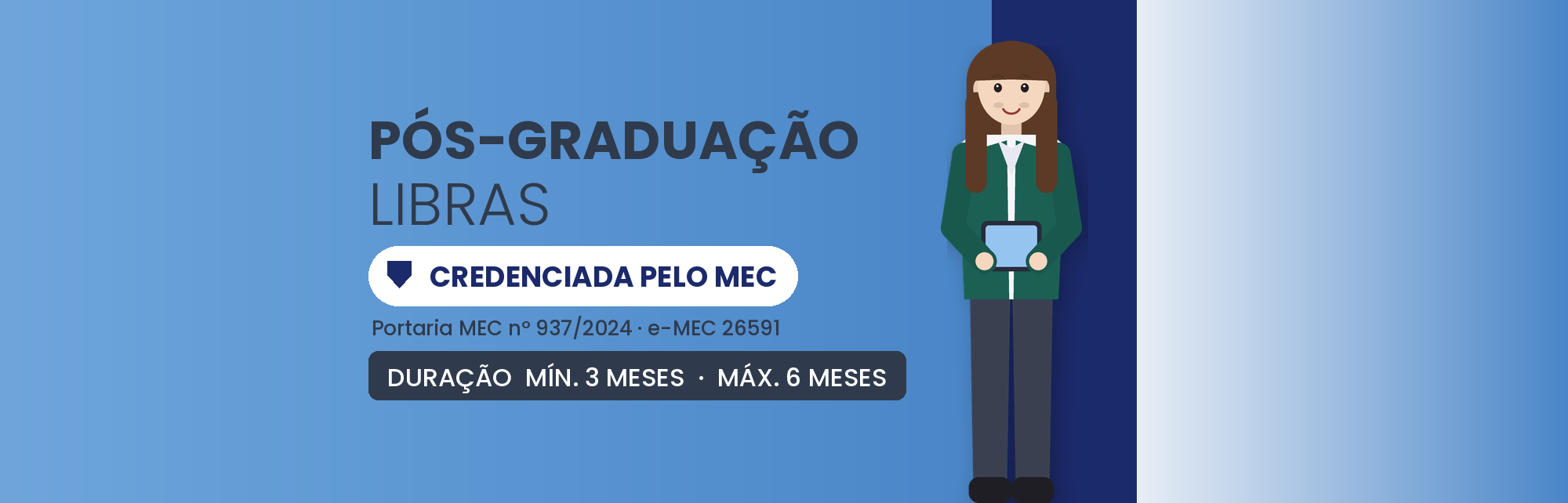 Pós-Graduação em Libras: 330h EAD Certificado Nacional