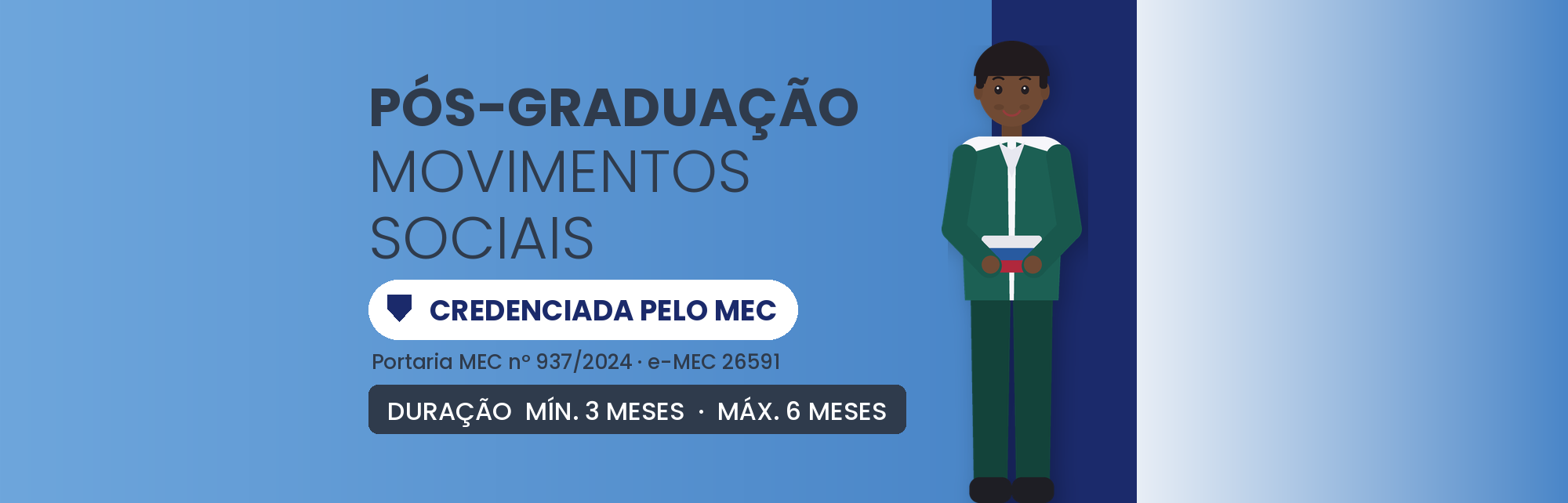 Pós-Graduação em Movimentos Sociais EAD: 540h em 3 a 6 Meses