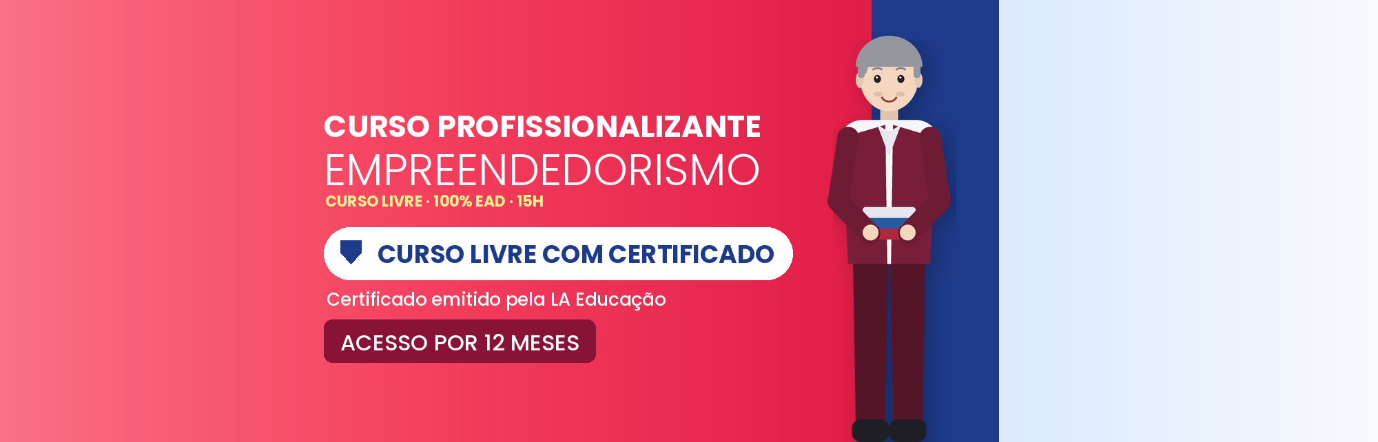 Curso Livre de Empreendedorismo EAD com Certificado