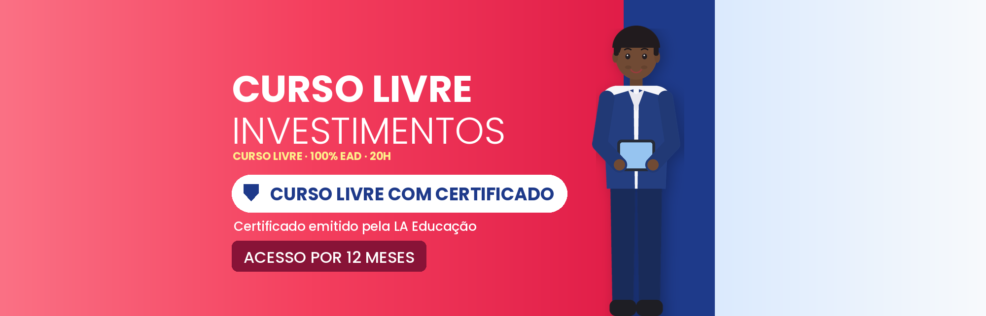Curso Livre de Investimento no Mercado Financeiro EAD