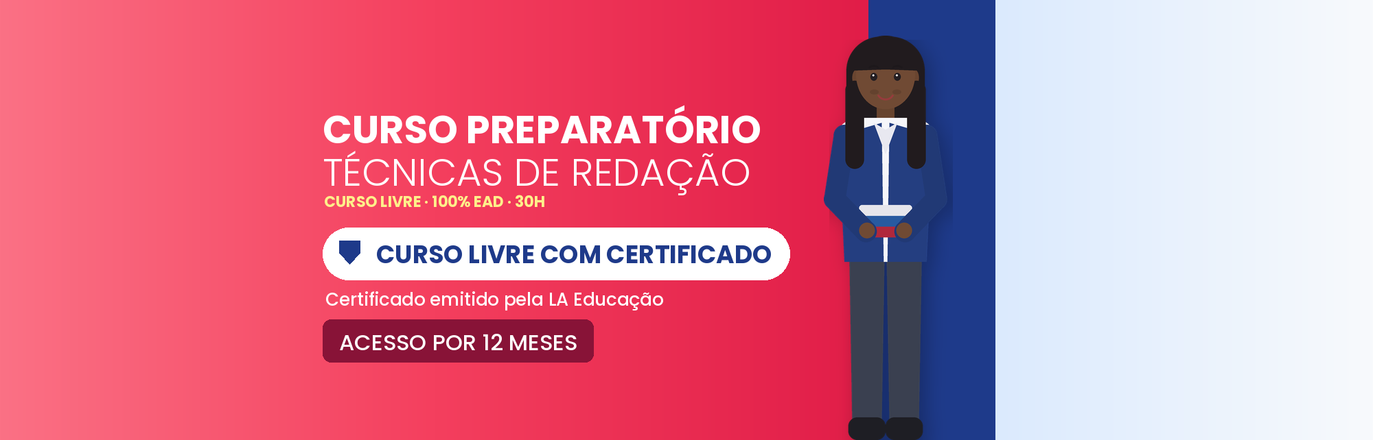 Curso de Técnicas de Redação para ENEM e Concursos EAD