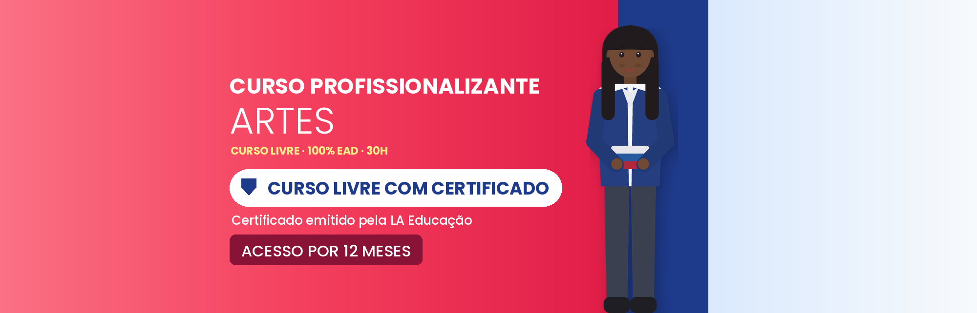 Curso Profissionalizante de Artes EAD: 30h com Certificado