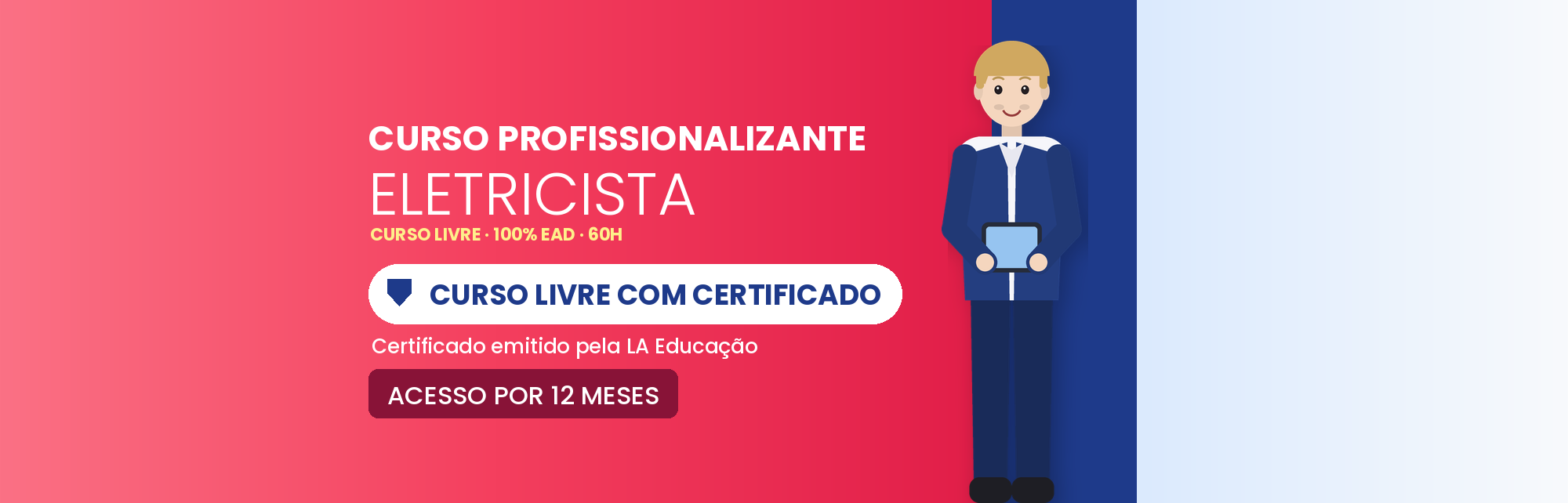 Curso Profissionalizante de Eletricista EAD com Certificado