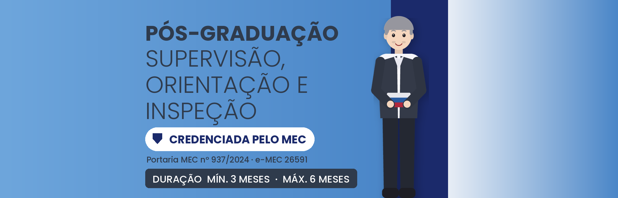 Pós em Inspeção e Supervisão EAD: 360h em 3 a 6 Meses