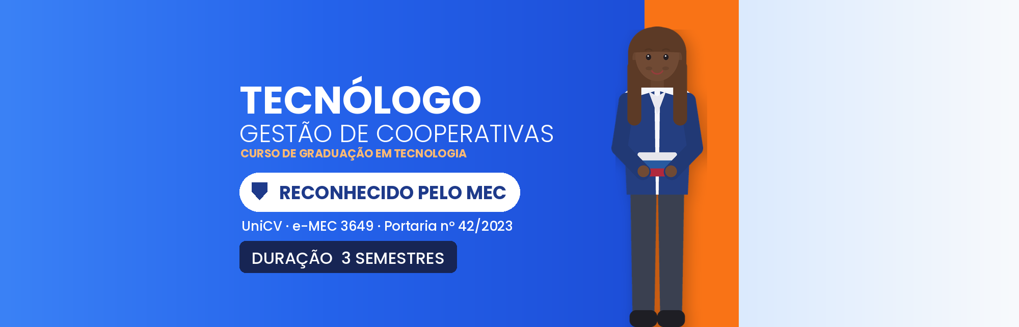 Tecnólogo em Gestão de Cooperativas EAD: Reconhecido MEC