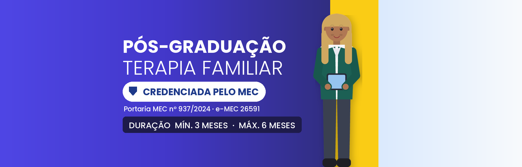 Pós-Graduação em Terapia Familiar EAD: 570h Nacional