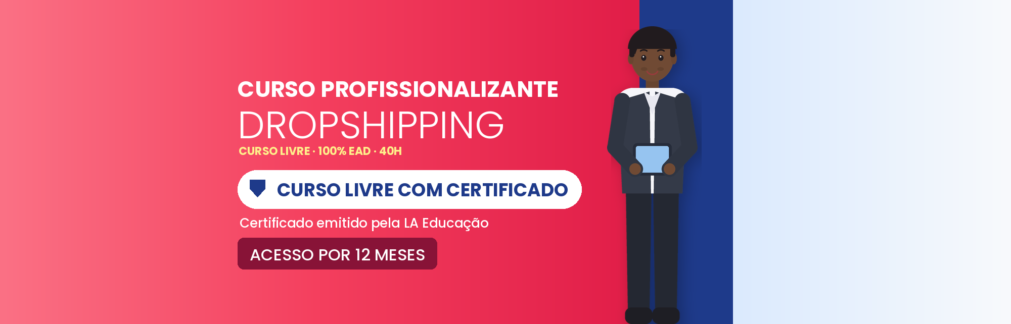 Curso Profissionalizante de Dropshipping EAD com Certificado