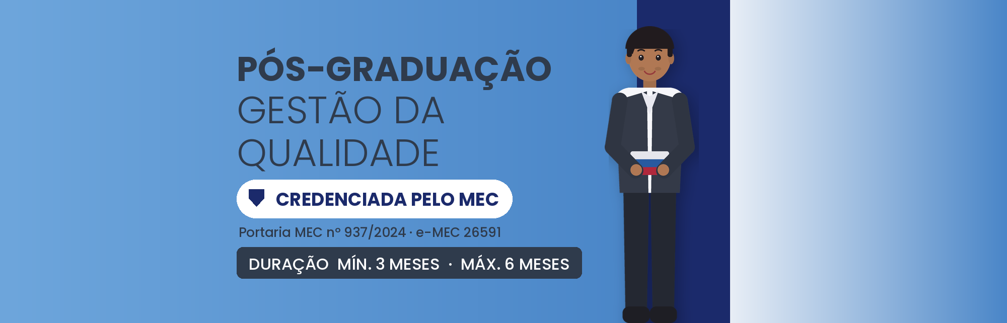 Especialização EAD em Gestão da Qualidade com 570h
