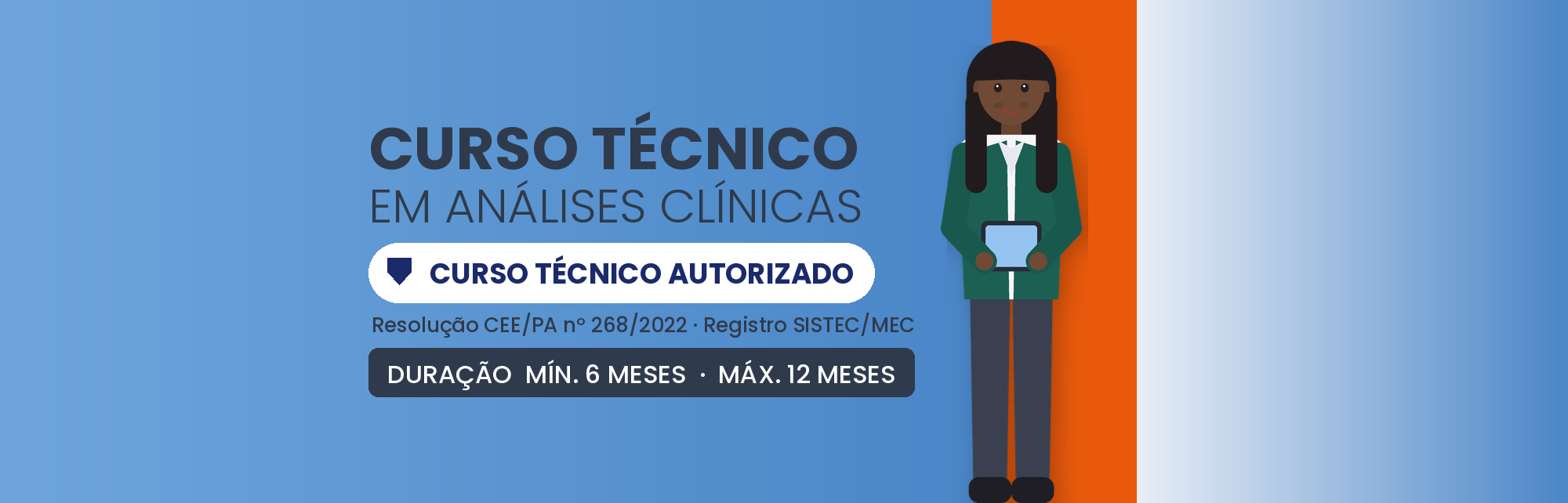 Técnico em Análises Clínicas EAD: 1.400h em 6 a 12 Meses