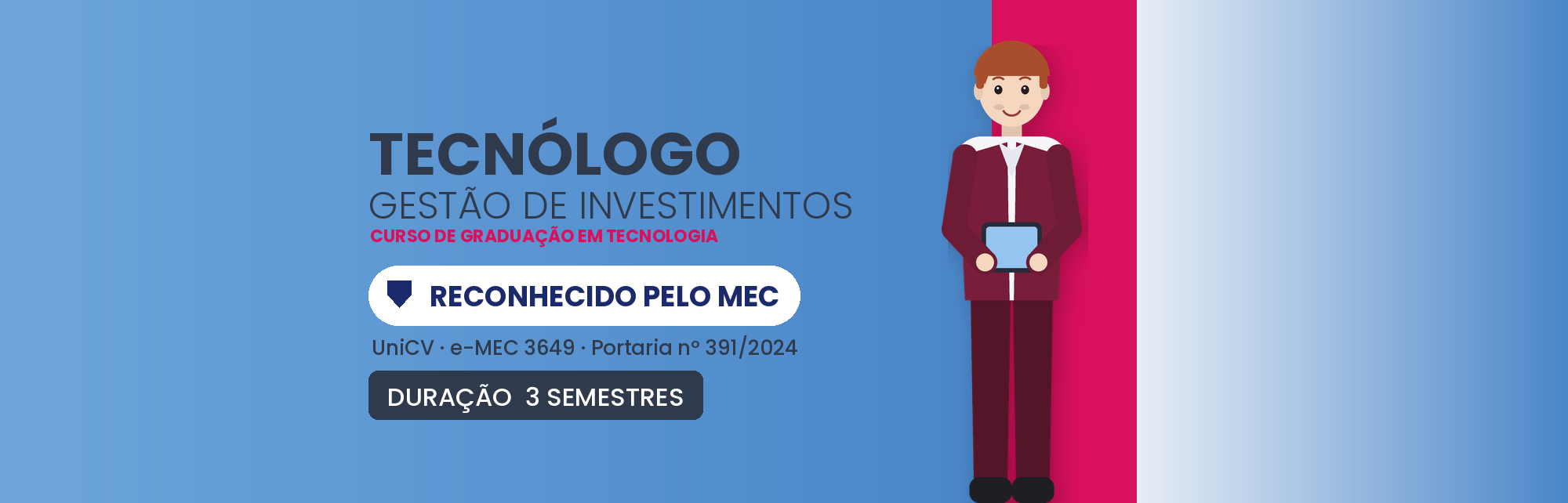 Tecnólogo em Gestão de Investimentos EAD: Curso Superior MEC