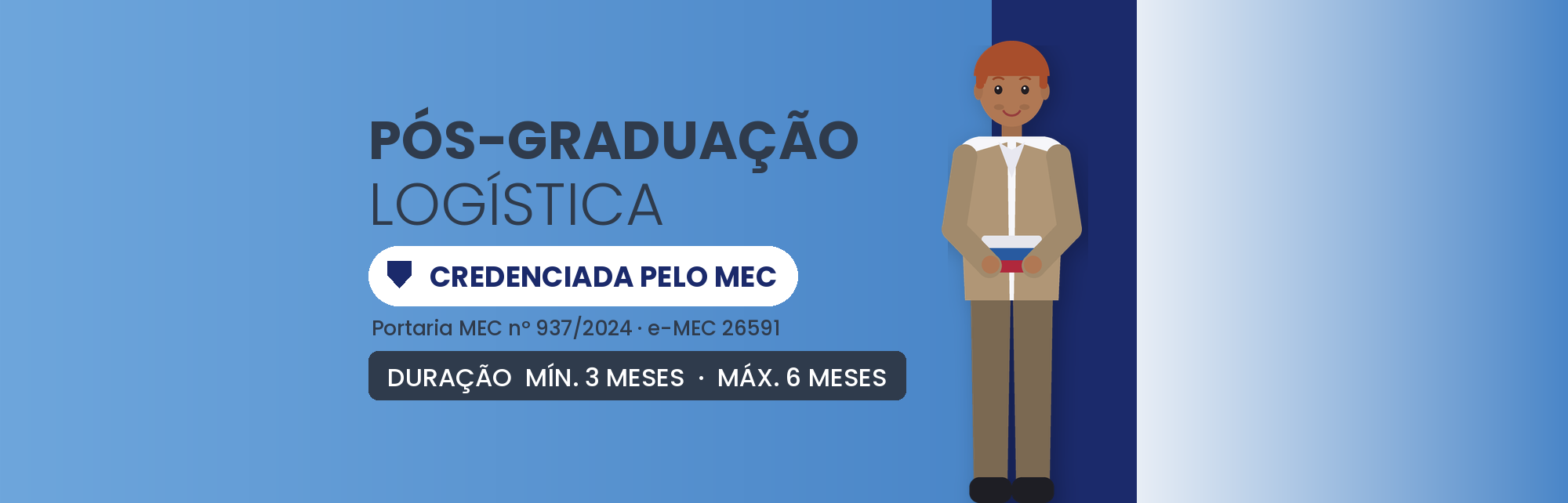 Especialização em Logística: 570h, 100% Online EAD