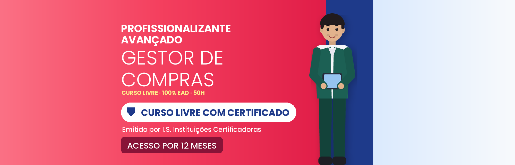 Curso Profissionalizante Avançado em Gestor de Compras EAD