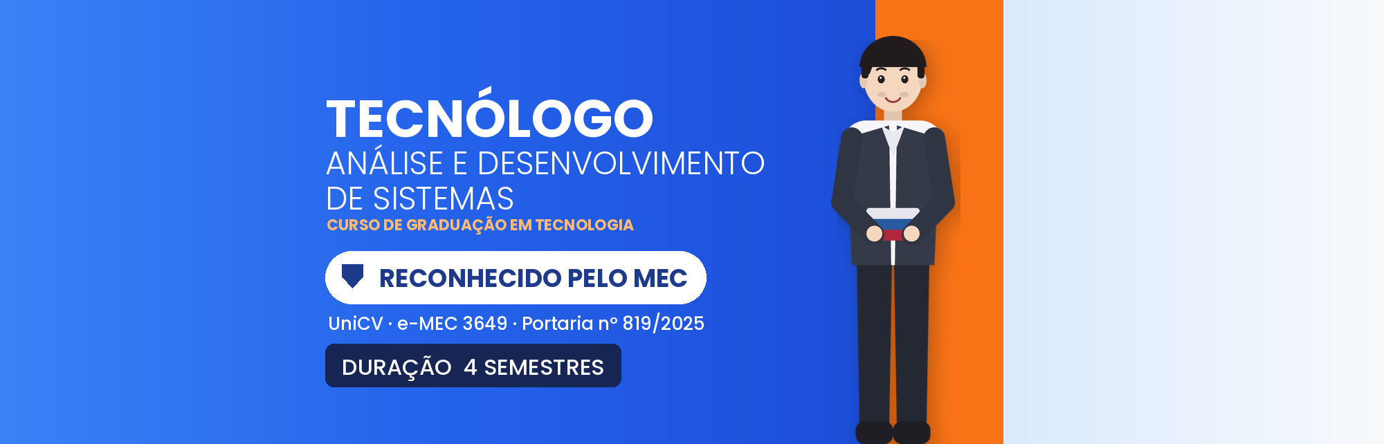 Tecnólogo em Análise e Desenvolvimento de Sistemas EAD