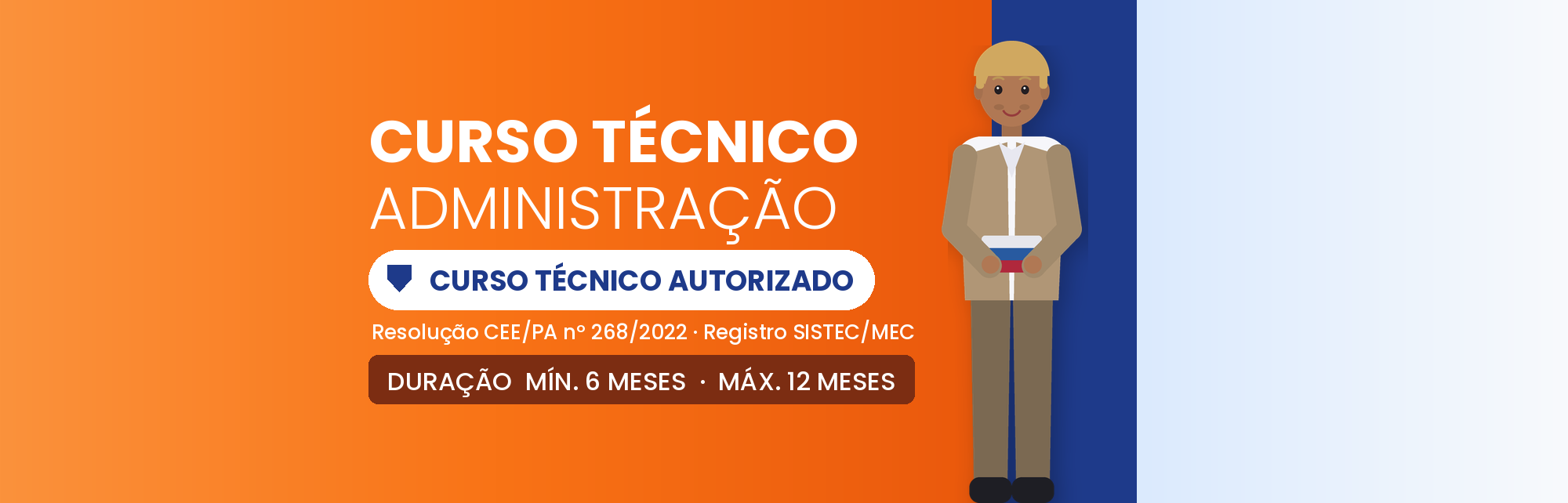 Curso Técnico em Administração EAD: 880h em 6 a 12 Meses