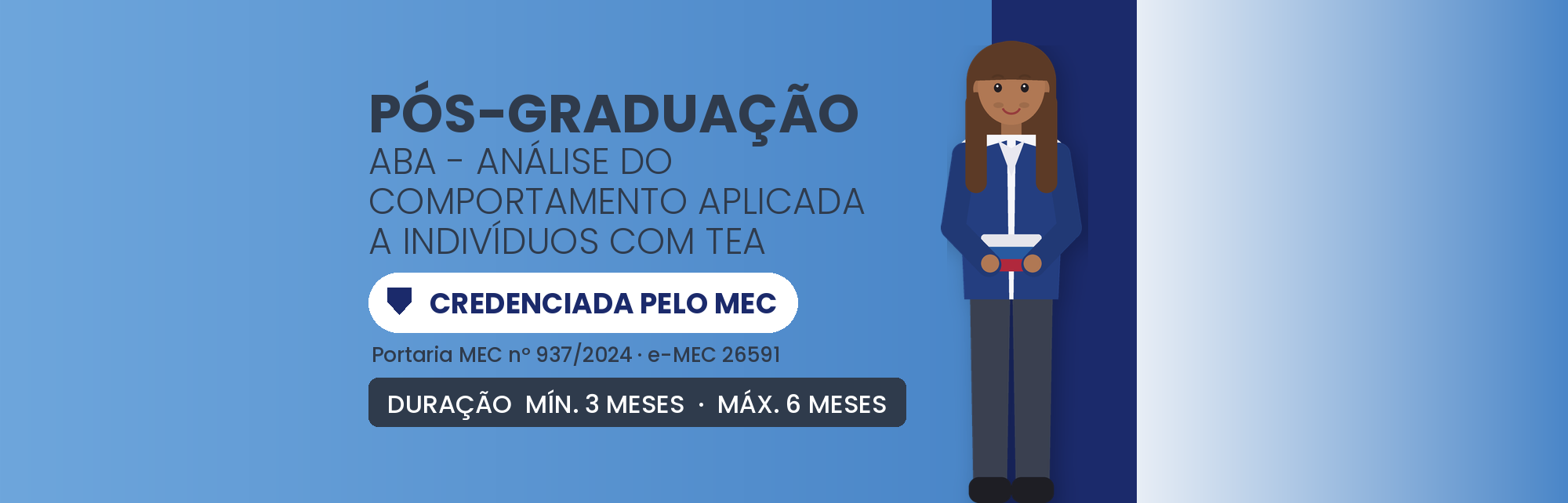 Pós em ABA Aplicada a Indivíduos com TEA: 420h EAD