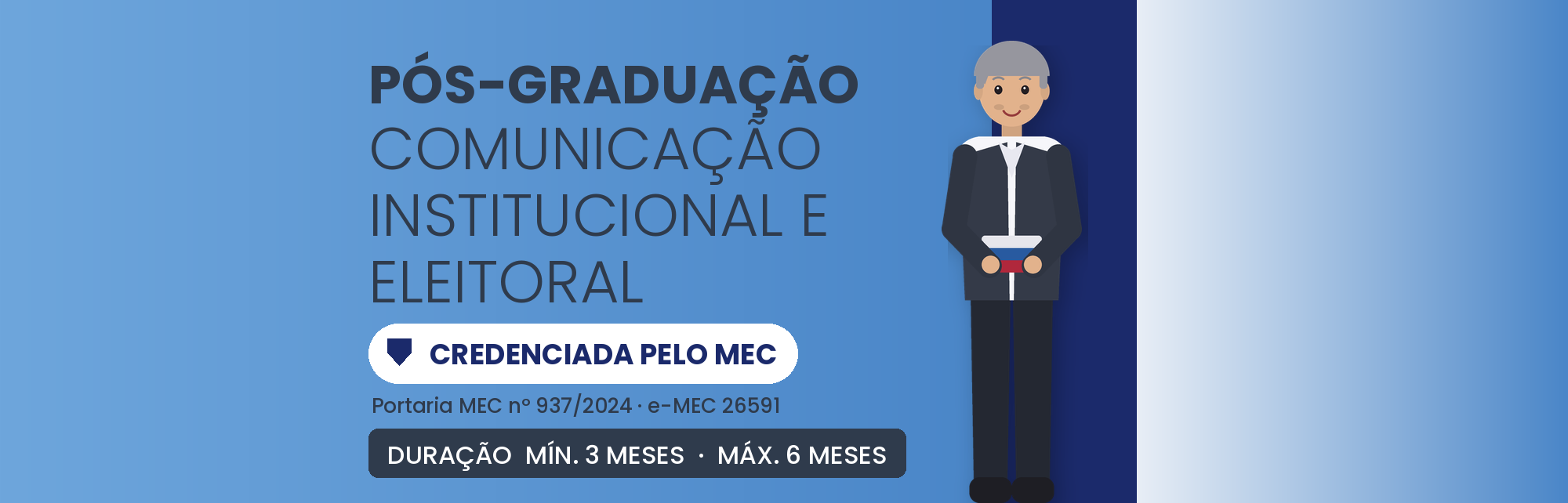 MBA em Comunicação Eleitoral e Marketing Político: 570h