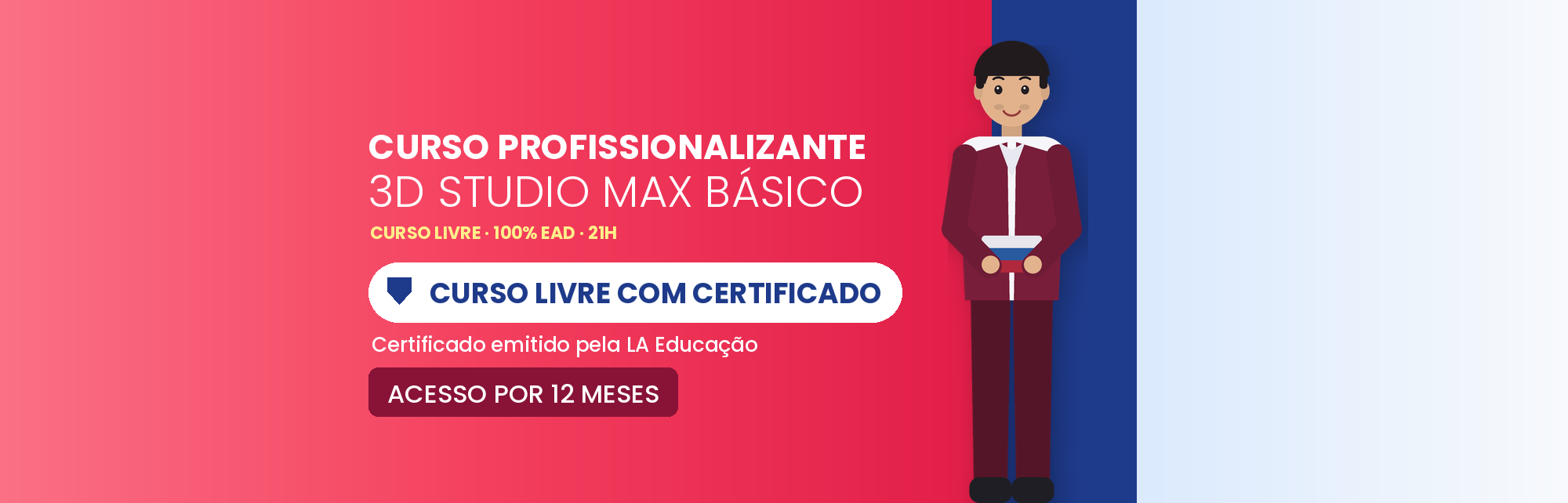 Curso Profissionalizante de 3D Studio Max Básico EAD
