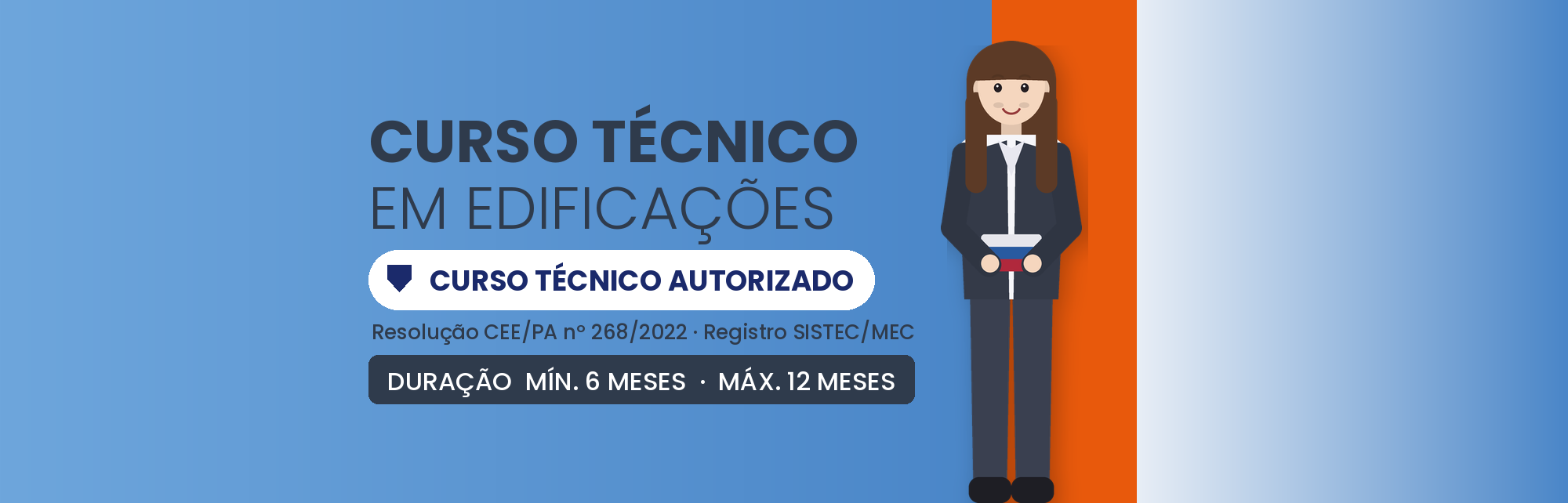 Curso Técnico em Edificações EAD: 1.200h em 6 a 12 Meses