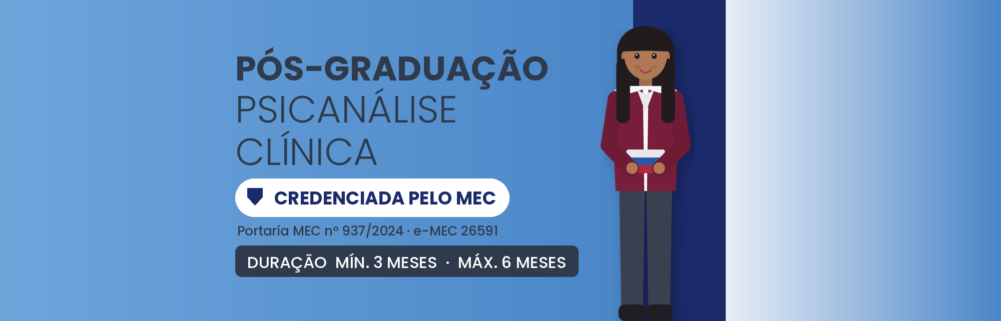 Pós em Psicanálise Clínica EAD: 480h com Certificado