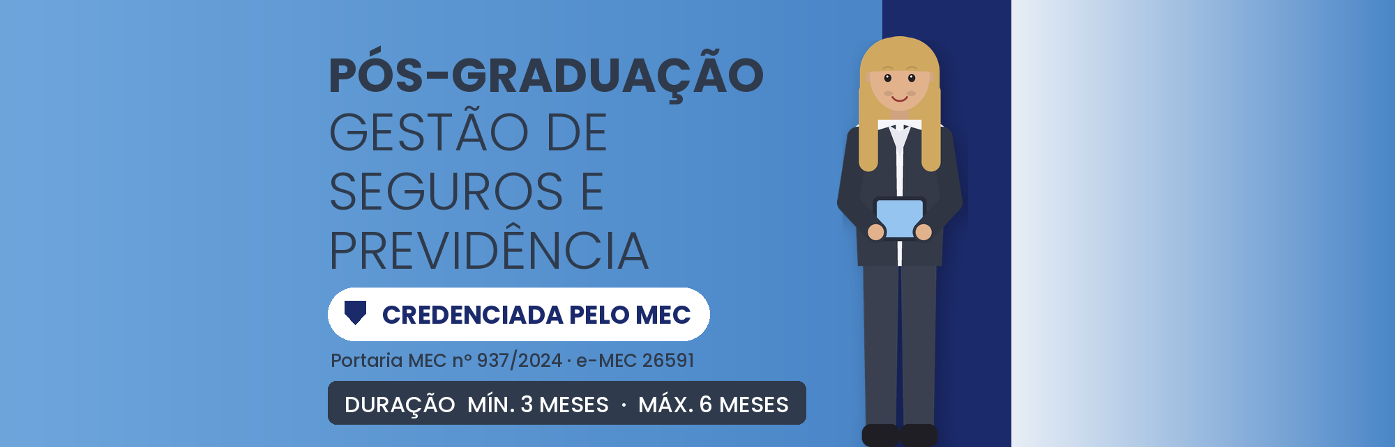 MBA em Gestão de Seguros e Previdência Privada: 570h