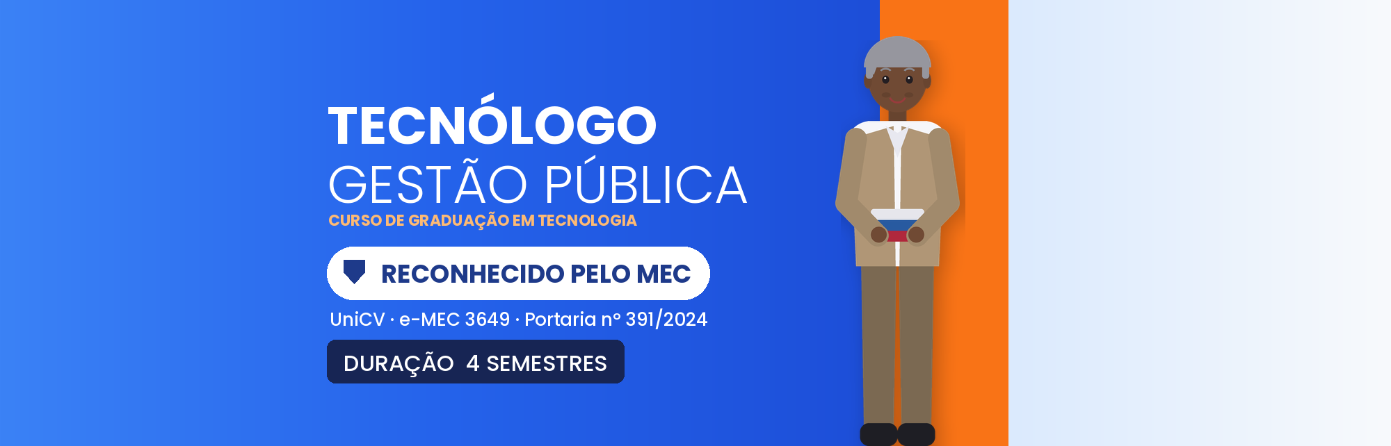Tecnólogo em Gestão Pública EAD: Curso Reconhecido pelo MEC