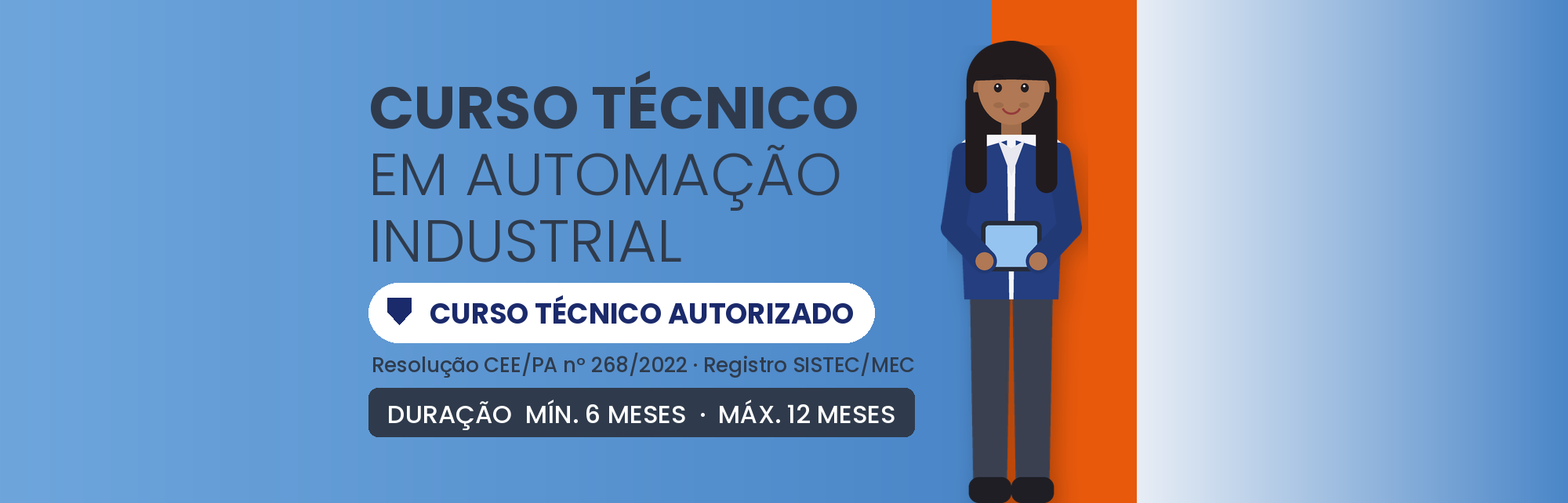 Técnico em Automação Industrial EAD: 1.440h em 6 a 12 Meses