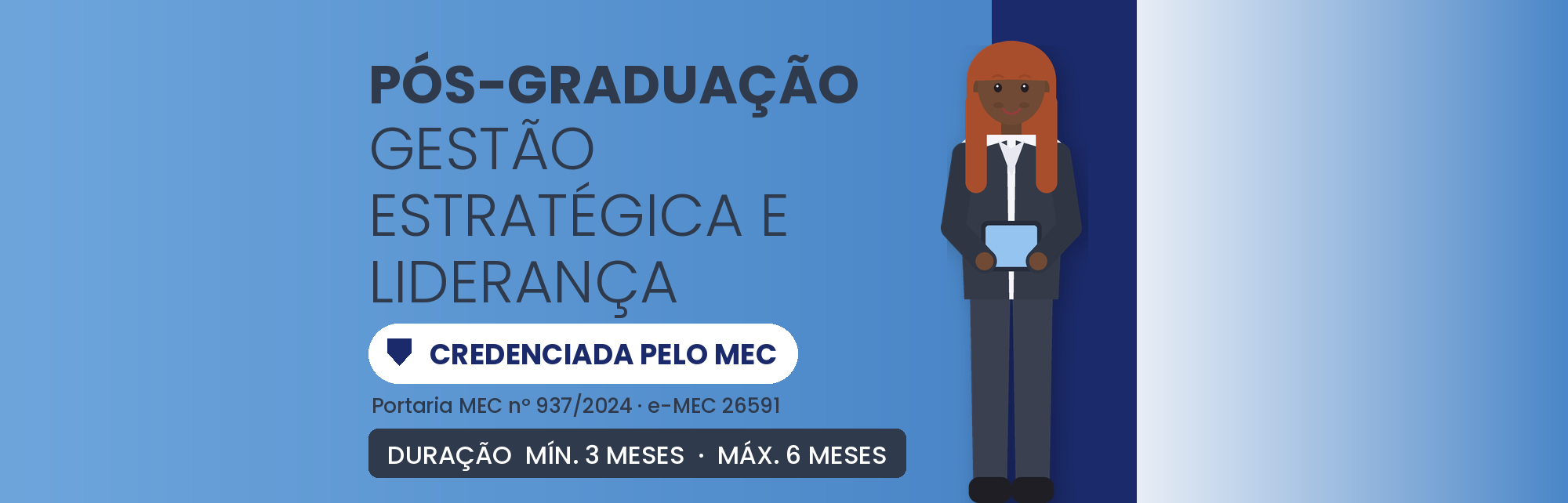 Pós-Graduação em Gestão Estratégica EAD: 570h Online