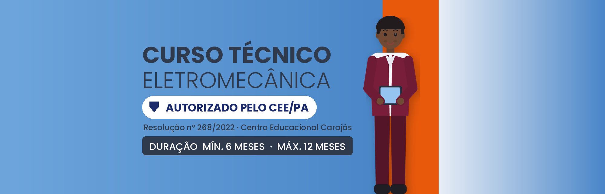 Curso Técnico em Eletromecânica EAD: 1.600h em 6 a 12 Meses