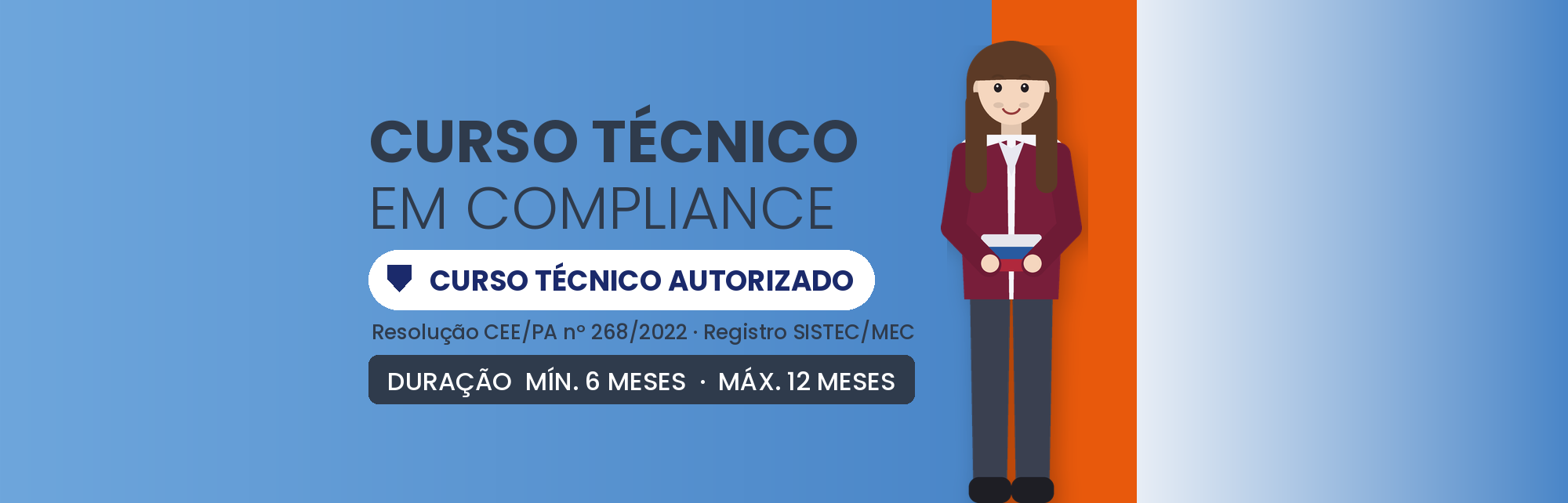 Curso Técnico em Compliance EAD: 960h em 6 a 12 Meses