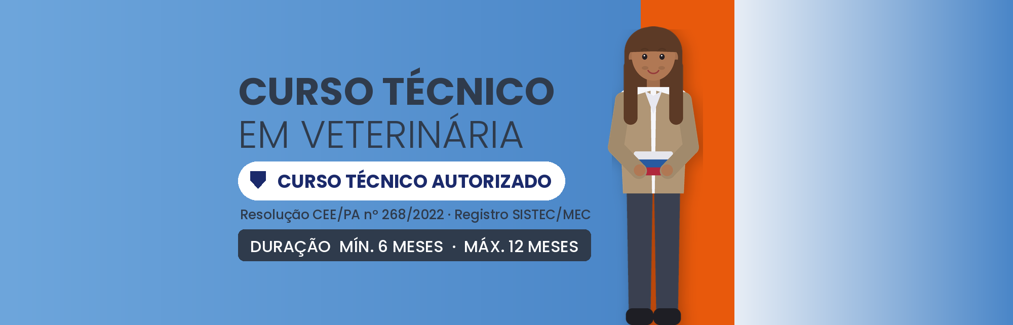 Curso Técnico em Veterinária EAD: 1.400h em 6 a 12 Meses