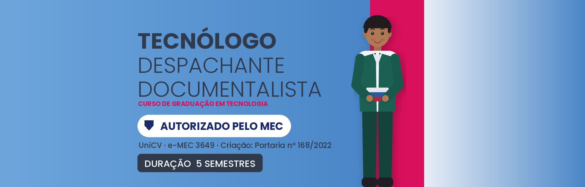 Tecnólogo em Despachante Documentalista EAD – Autorizado MEC