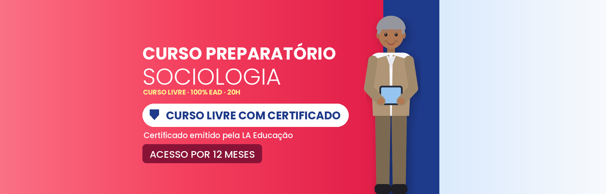 Curso Preparatório de Sociologia EAD com Certificado
