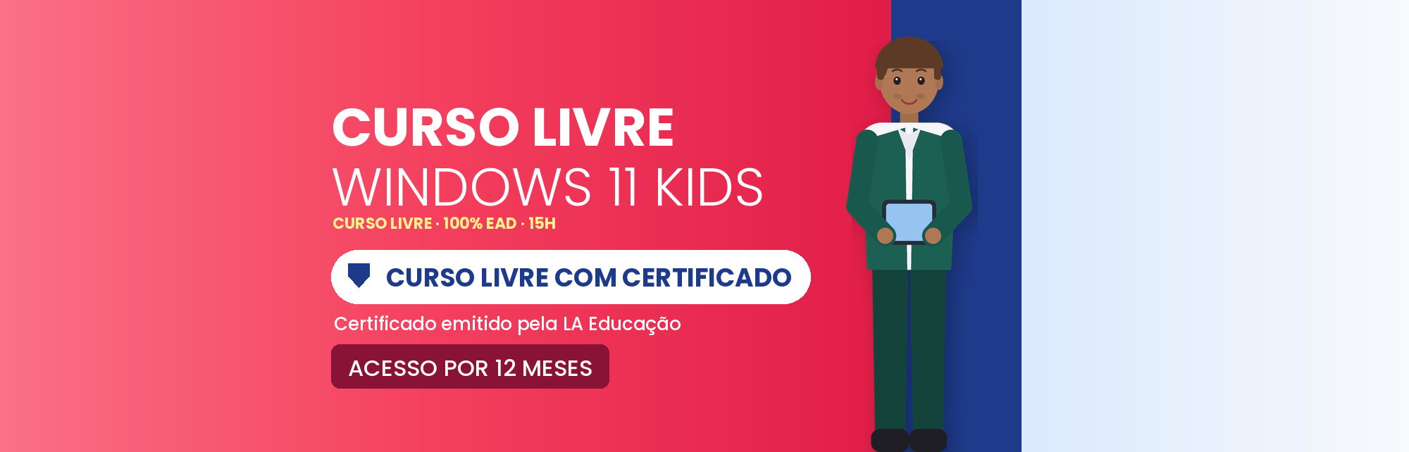Curso de Windows 11 Kids EAD: Informática para Crianças