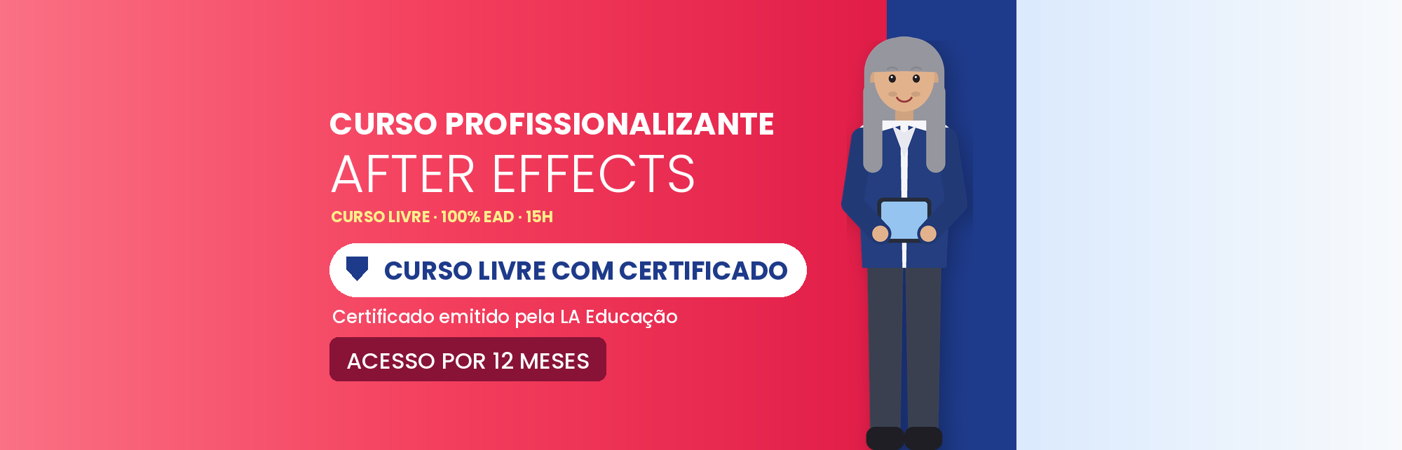 Curso Profissionalizante de After Effects 100% EAD