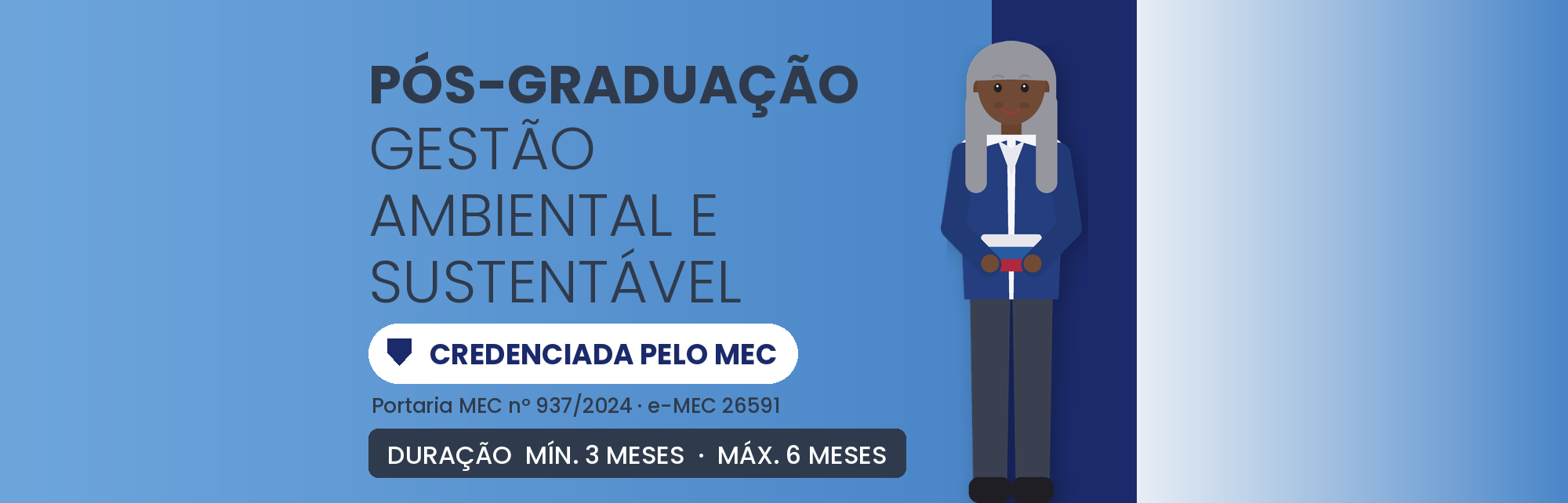 MBA em Gestão Ambiental Sustentável EAD: 570h e Certificado