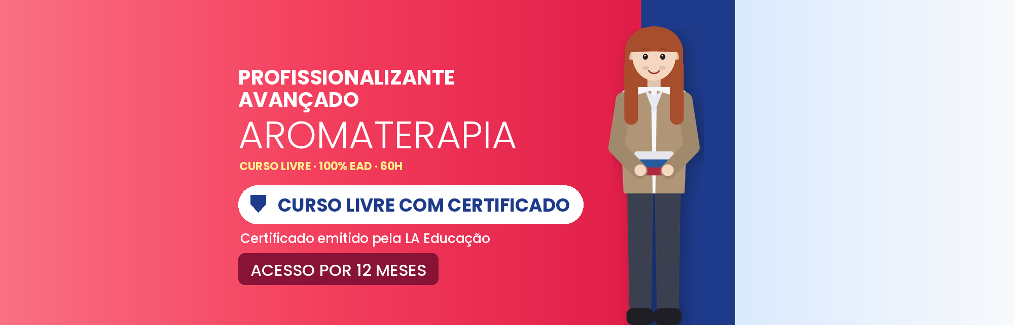 Curso Profissionalizante Avançado em Aromaterapia EAD