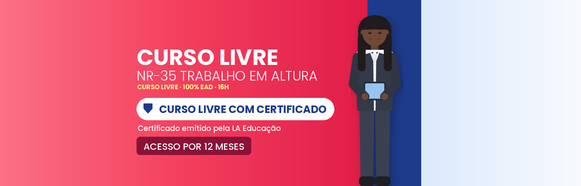 Curso de NR-35 EAD: Trabalho em Altura (Parte Teórica)