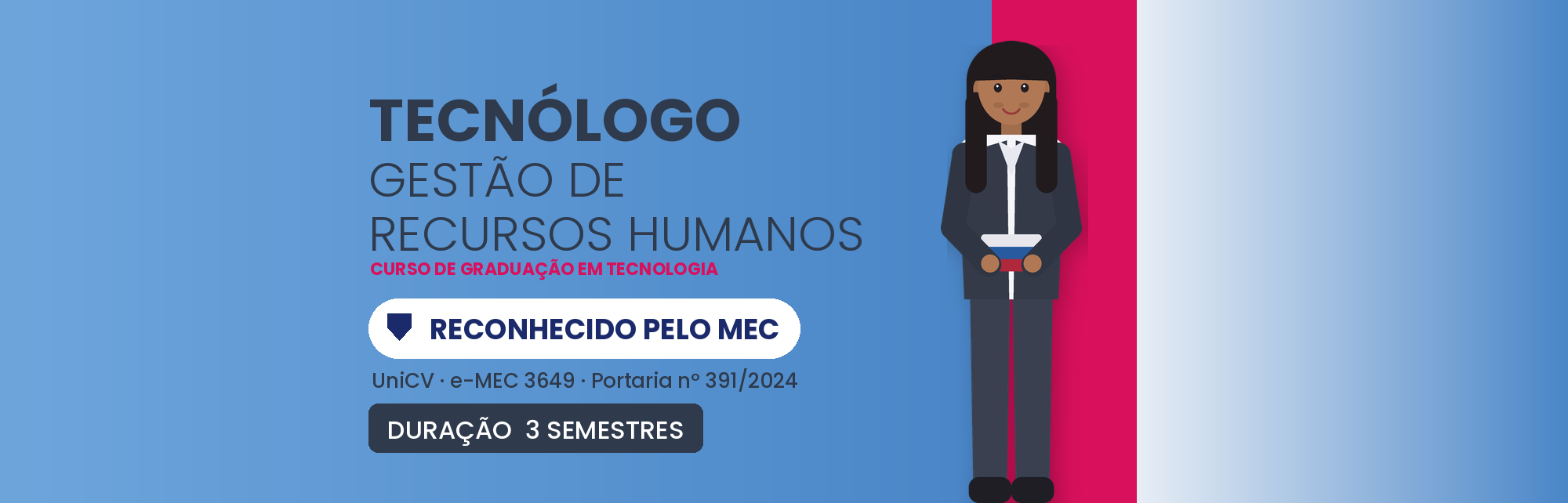 Tecnólogo em Gestão de Recursos Humanos EAD: Reconhecido MEC