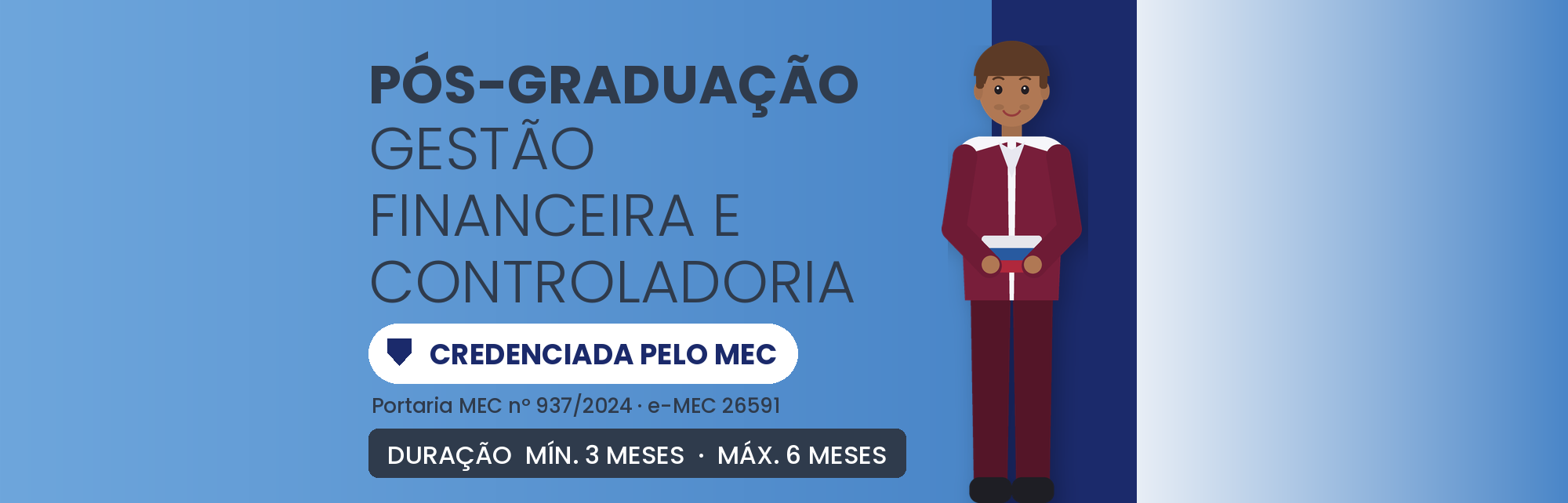 MBA em Gestão Financeira e Controladoria EAD: 570h