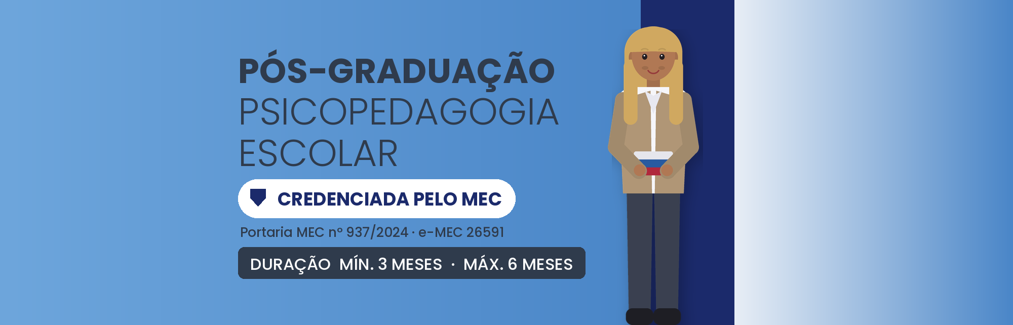 Pós-Graduação em Psicopedagogia Escolar: 360h Nacional
