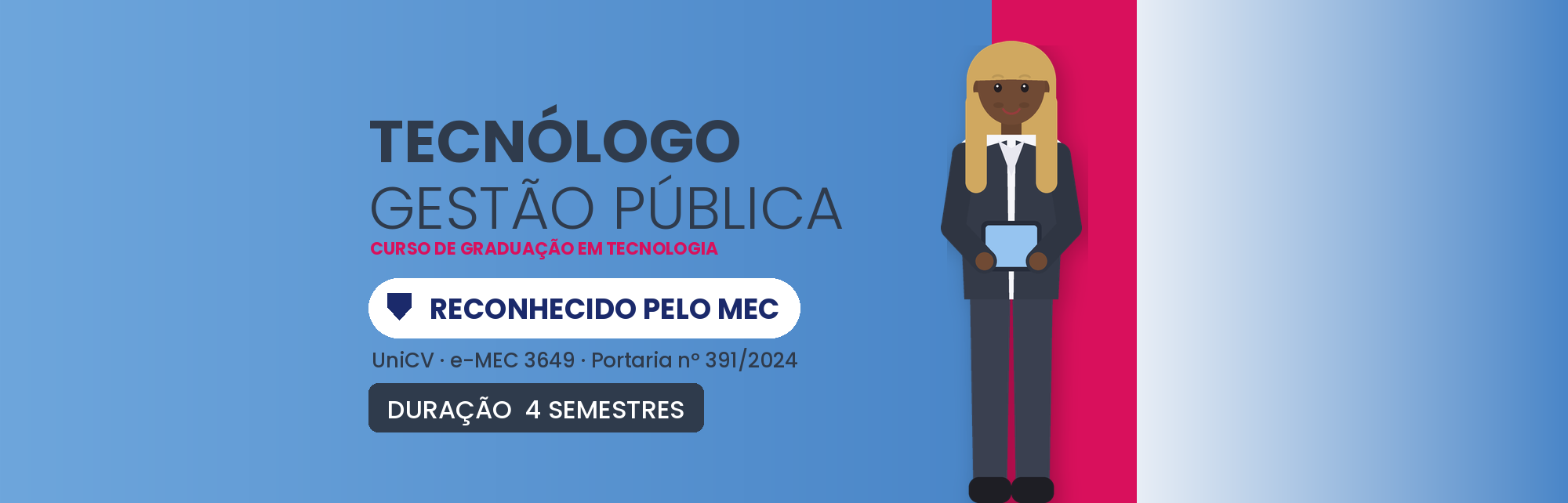 Tecnólogo em Gestão Pública EAD: Curso Reconhecido pelo MEC