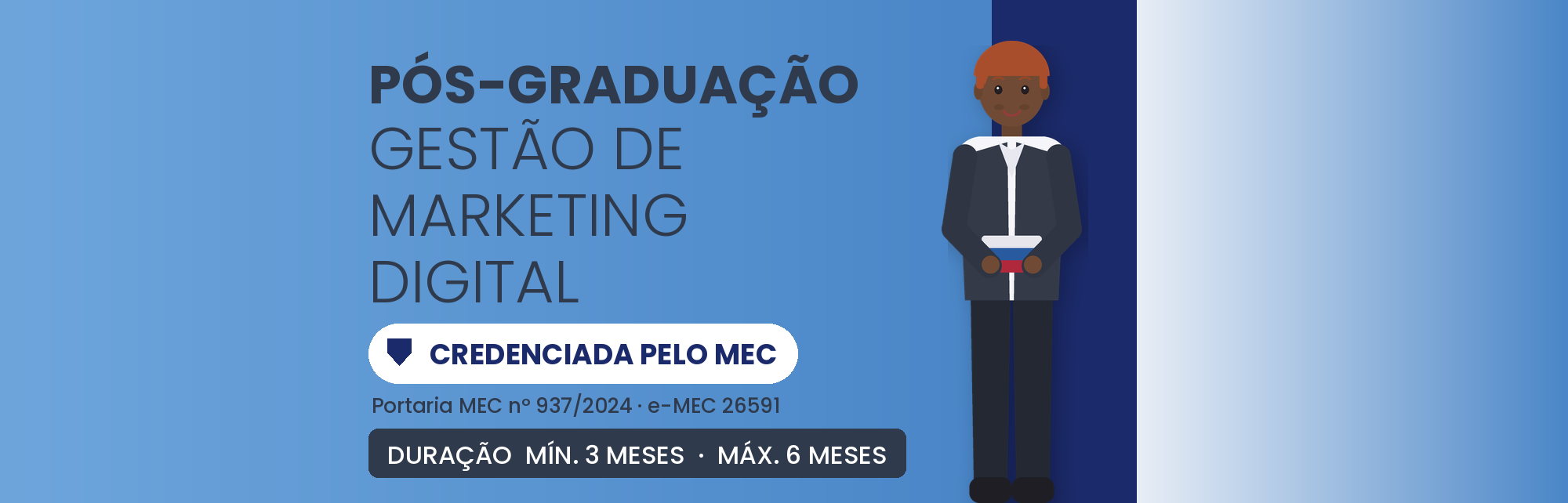MBA em Gestão de Marketing Digital EAD: Curso de 570h
