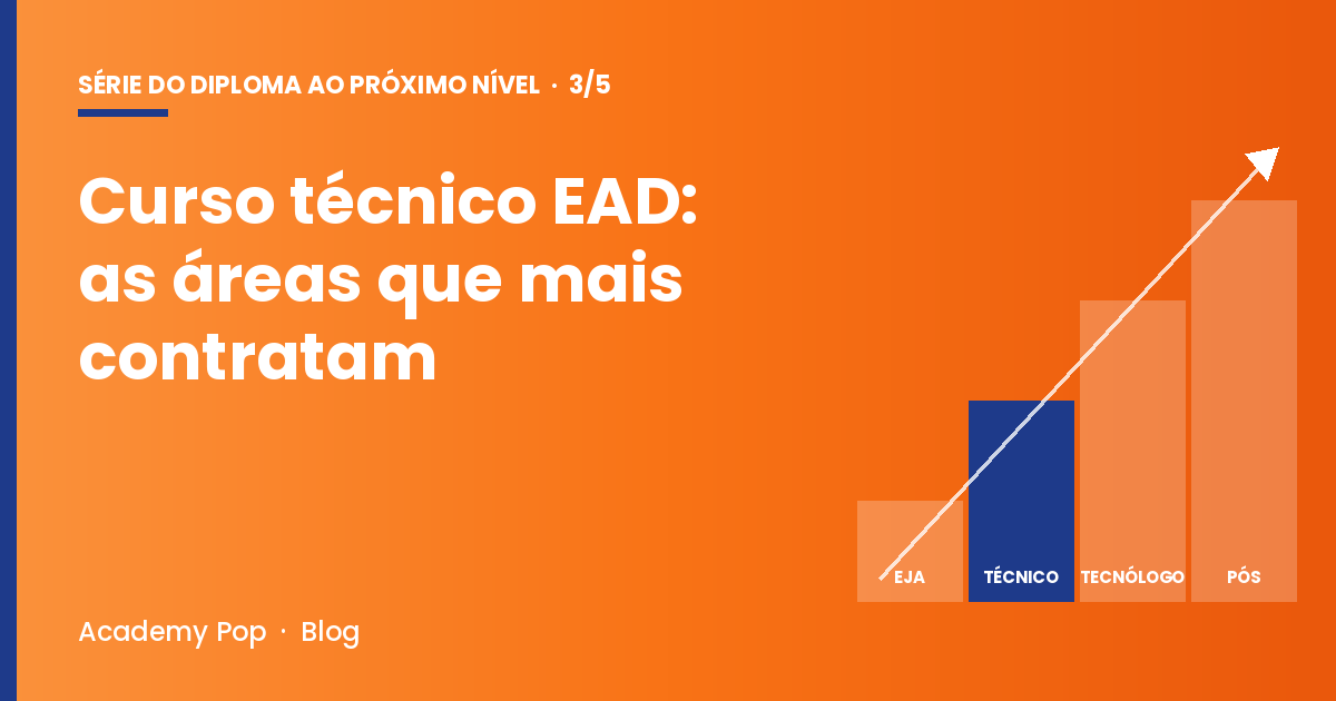 Capa do artigo Curso técnico EAD: as áreas que mais contratam e como escolher a sua