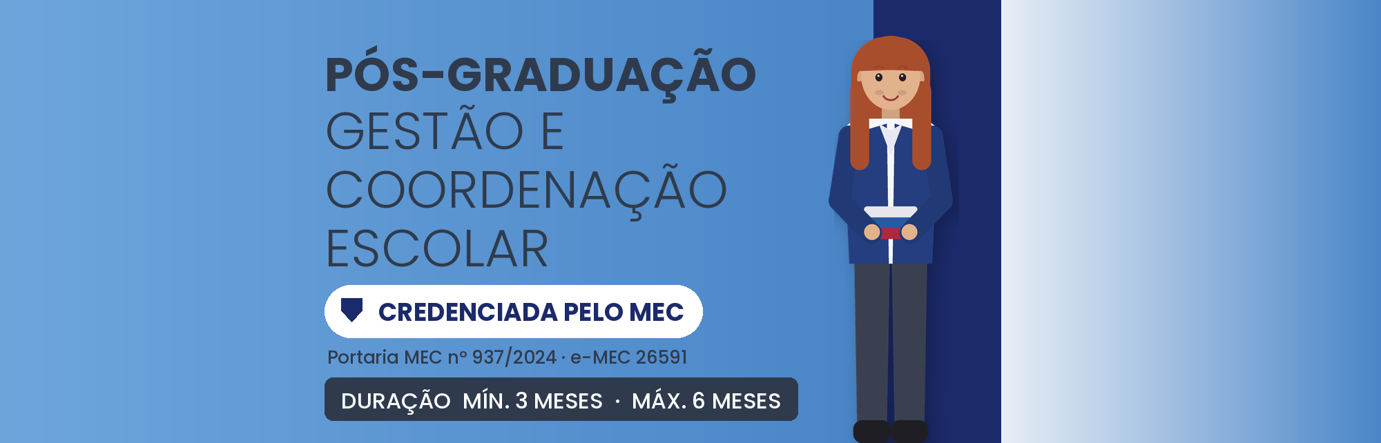 MBA em Gestão e Coordenação Escolar EAD: Curso de 510h