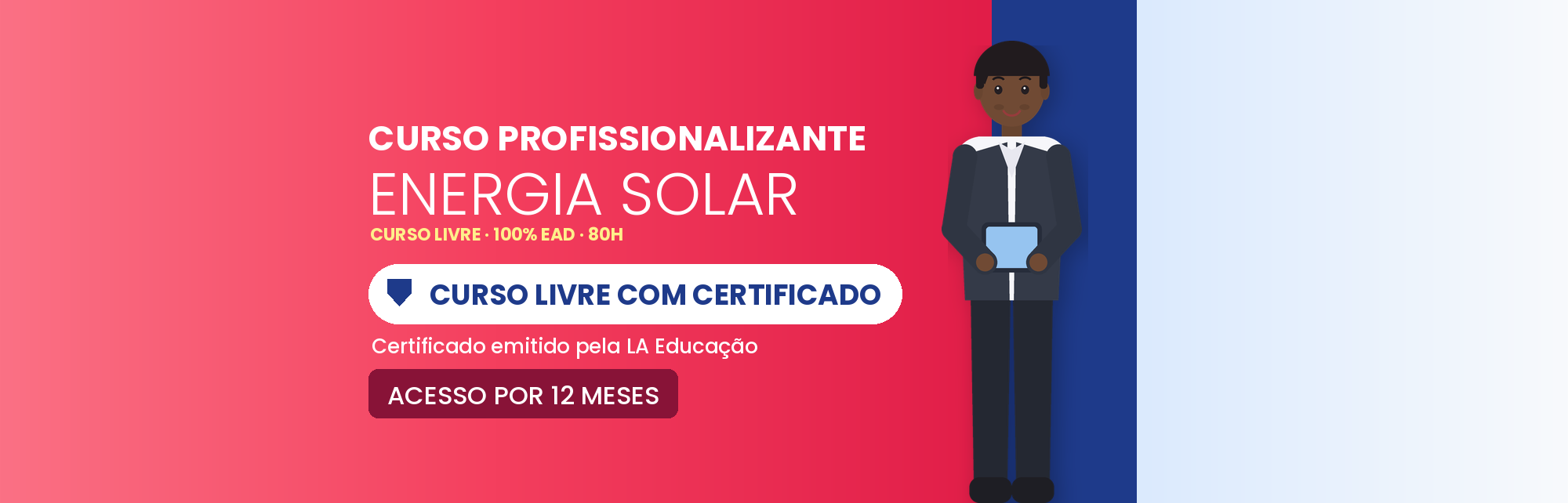Curso Profissionalizante de Energia Solar Fotovoltaica EAD